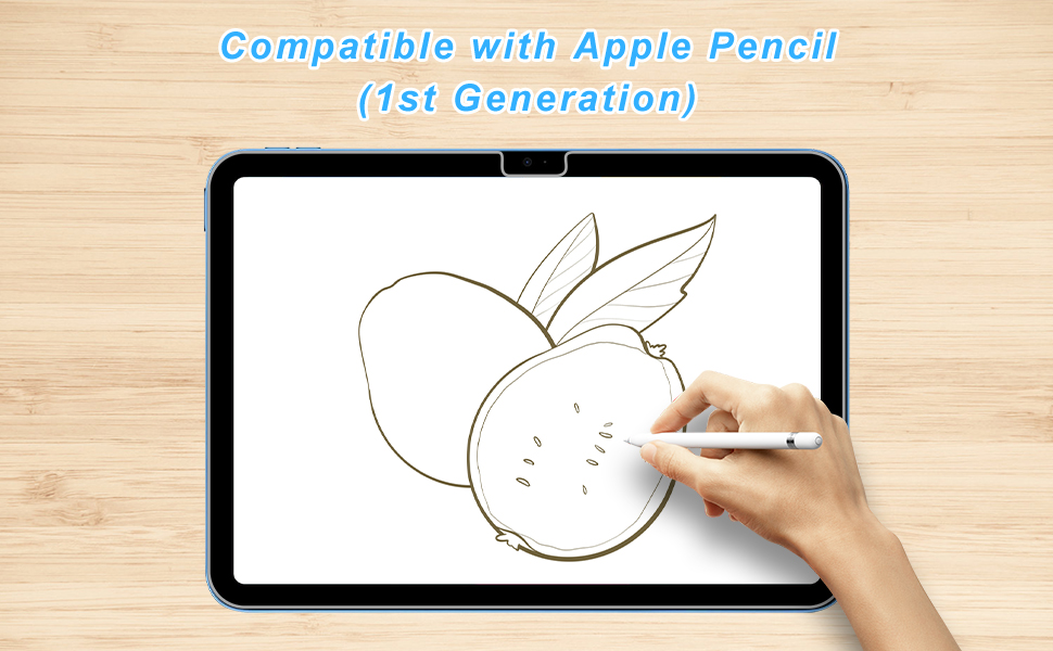 Screen Protector for ipad 10th Generation 10.9-Inch, 2022 Model, 10th Gen 9H Tempered Glass Film