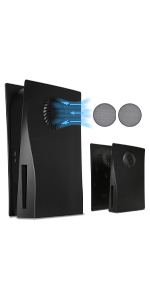 PS5 faceplates with cooling vents for digital edition