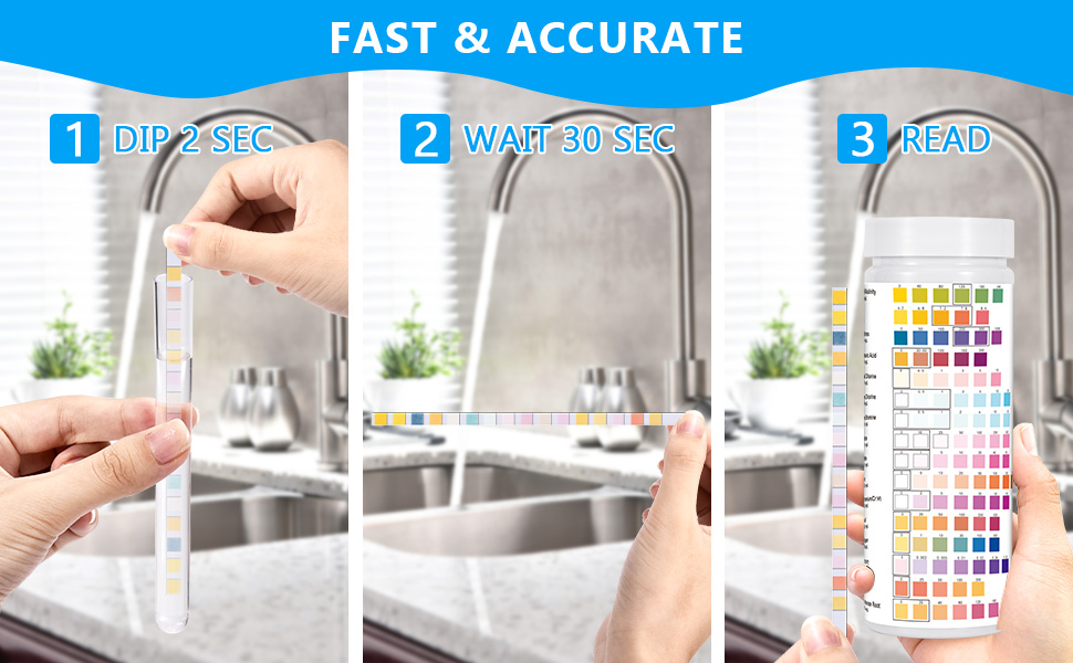 drinking water test strips