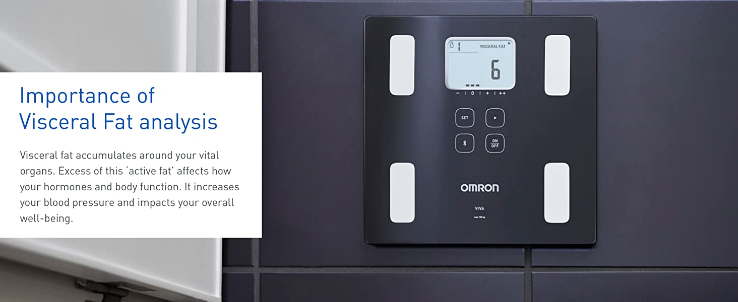 OMRON VIVA - Importance of Visceral Fat analysis