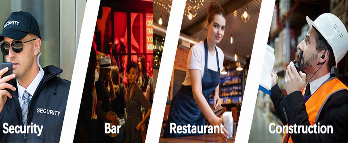 Ideal for noisy places. 