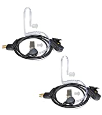 Air acoustic tube headset