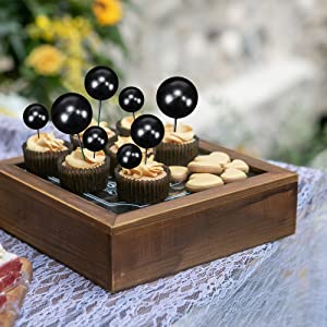ball cake topper