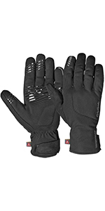 1082 Black Polaris 2 Waterproof Winter Gloves Packshot Small
