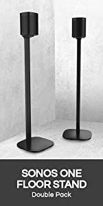 Wall Mount Bracket Sonos One Play 1 X Floor Stand