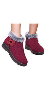 Womens Boots Velvet Thick Cotton Boots