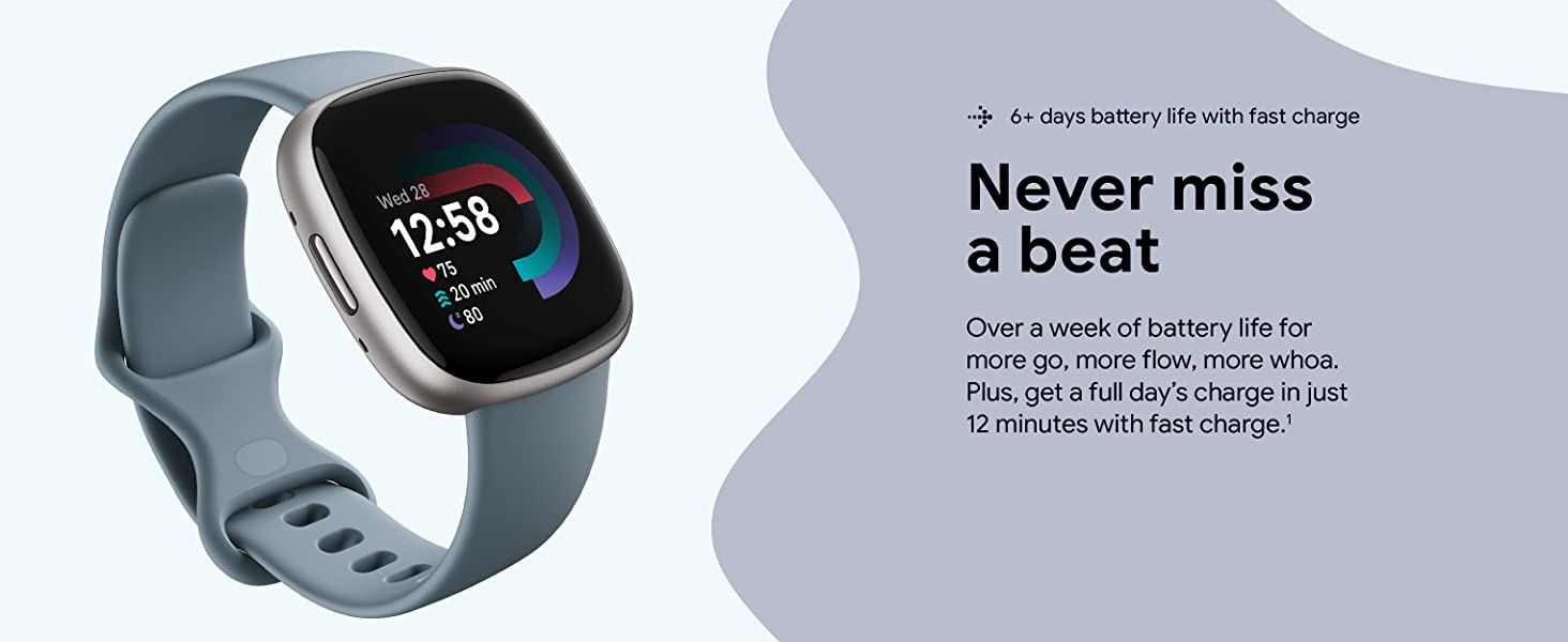 Battery life, smart watch, Fitbit