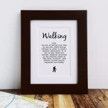 Walking Artwork Prints by Worry Less Design