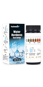 water hardnees test strip