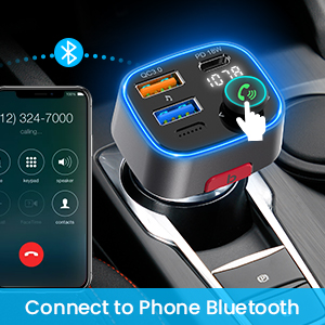bluetooth car adapter bluetooth fm transmitter car car bluetooth transmitter