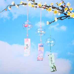 Handmade Glass Wind Chime