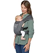 Ergobaby Adapt Baby Carrier for Newborns from Birth, 3 Positions, SoftFlex Mesh, Ergonomic Baby B...