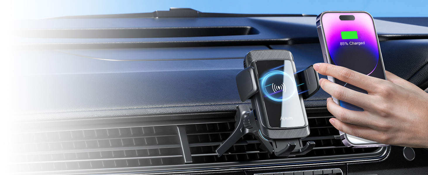 wireless phone holder