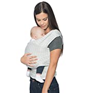 Ergobaby Aura Baby Wrap Carrier & Sling for Newborn to Toddlers up to 11kg (0-3 yrs), 100% Viscos...