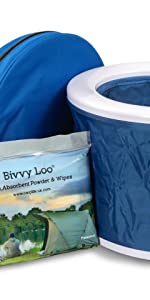 Bivvy Loo Blue