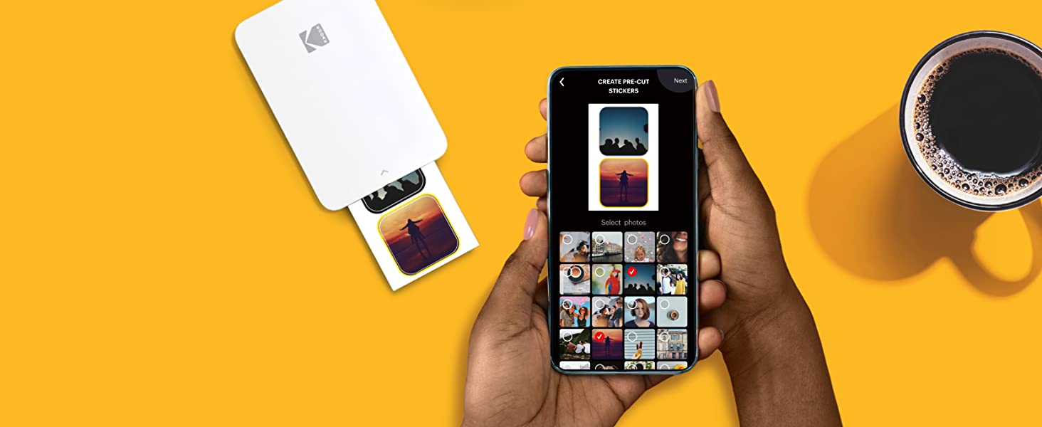 Kodak 2”x3” Zink Pre-Cut Sticker Photo Paper