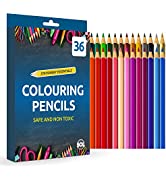 32pk HB Pencils With Rubbers On The End | HB Pencil Pack with Erasers | Writing Pencils for Child...