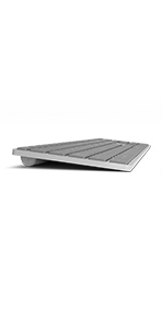 Surface ergonomic keyboard