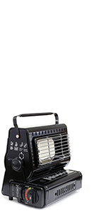 The gas leakage and overpressure protections make this gas heater a high quality and safety heating