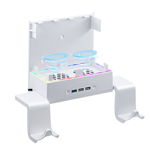 Wall Mount Bracket with RGB Cooling Stand