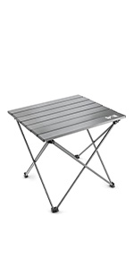 medium aluminium table
