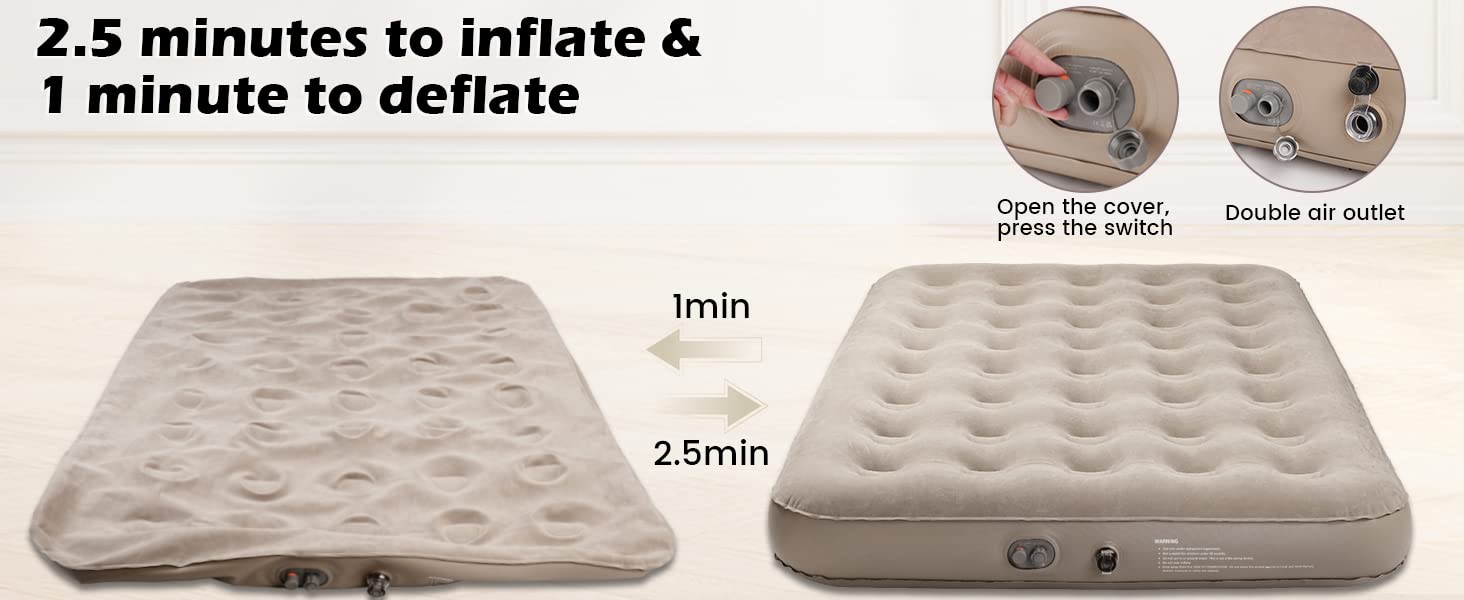 Double air bed