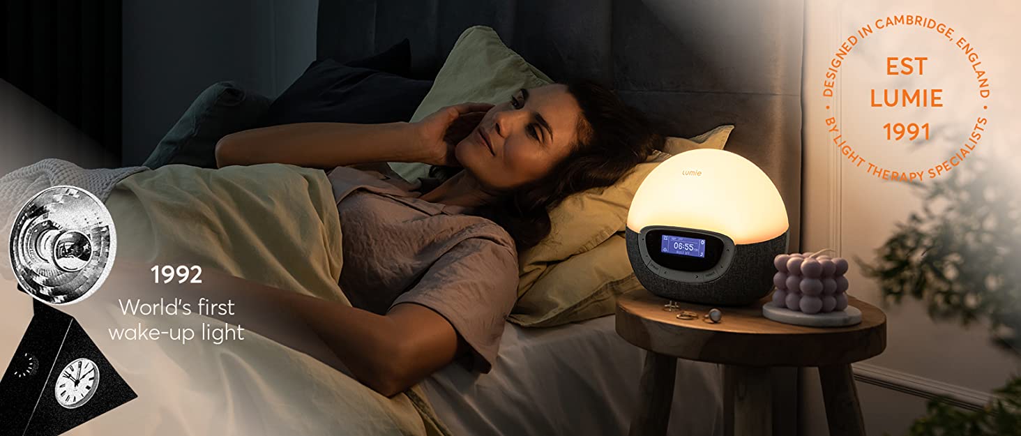 Lumie Bodyclock Luxe 750DAB - Wake-up Light with DAB Radio - Keystone 4