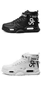 men high top trainers