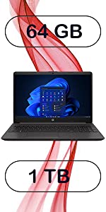 hp 250 g9 i7 64gb 1tb