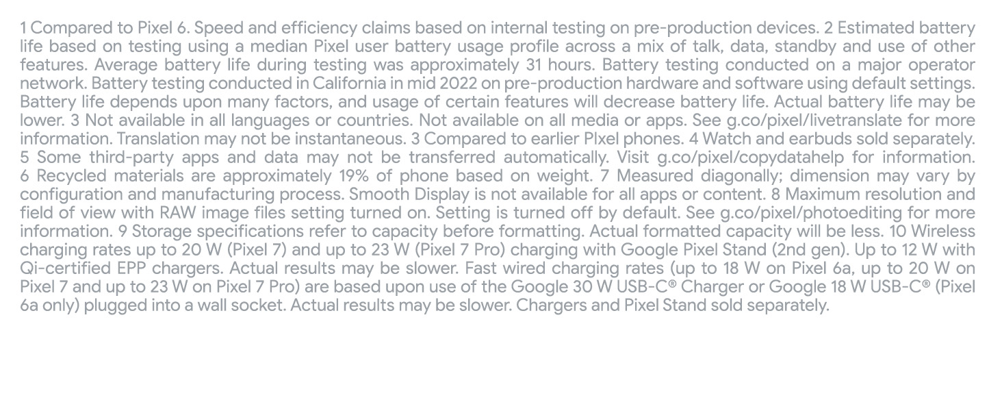 google pixel 7