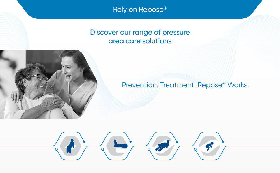 Repose Pressure Relief Seat Cushion with Manual Pump for Chair or Wheelchair 