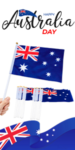 Australia Hand Flag