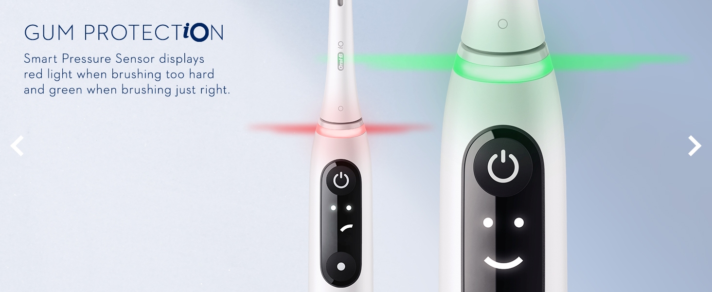 Oral-B iO7 smart pressure sensor offers gum protection