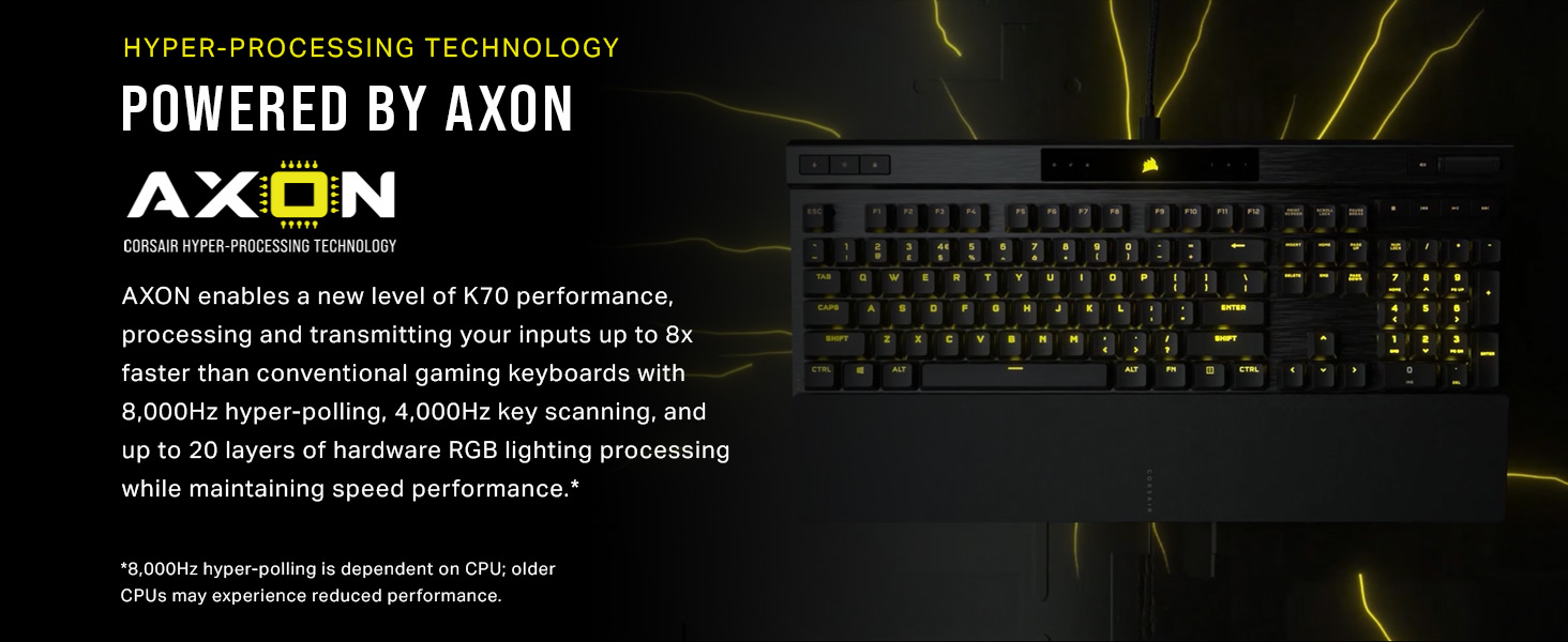 corsair axon, gaming keyboard, gamer keyboard