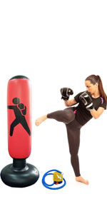 inflatable punching bag