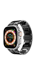 45mm apple watch metal strap