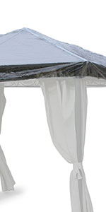 Detail gazebo protective cover, 150 x 300 cm