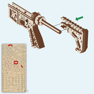 wooden model kits, 3d puzzles, ugears