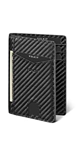 VULKIT card holder pop up mens wallet rfid blocking protection slim bank card holder