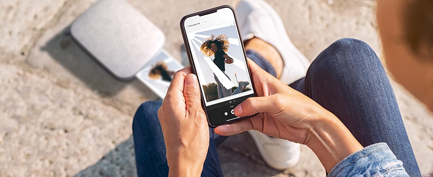 HP Sprocket 3x4 Instant Photo Printer