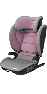 child booster car seat pink
