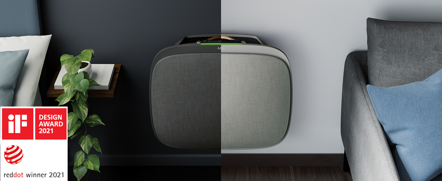 AEG, AX71-304GY, Air Purifier, Anti Bacterial Filter, Air Cleaner, Air Filter, Home Air Purifier