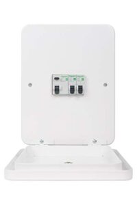 Schneider Electric Easy9+ - Populated Garage Unit with 63A RCD and 6A & 16A MCB Miniature Circuit Breakers