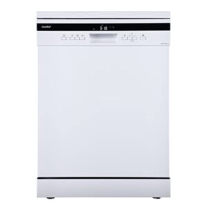 COMFEE' Freestanding Dishwasher FD1435E-W with 14 place settings