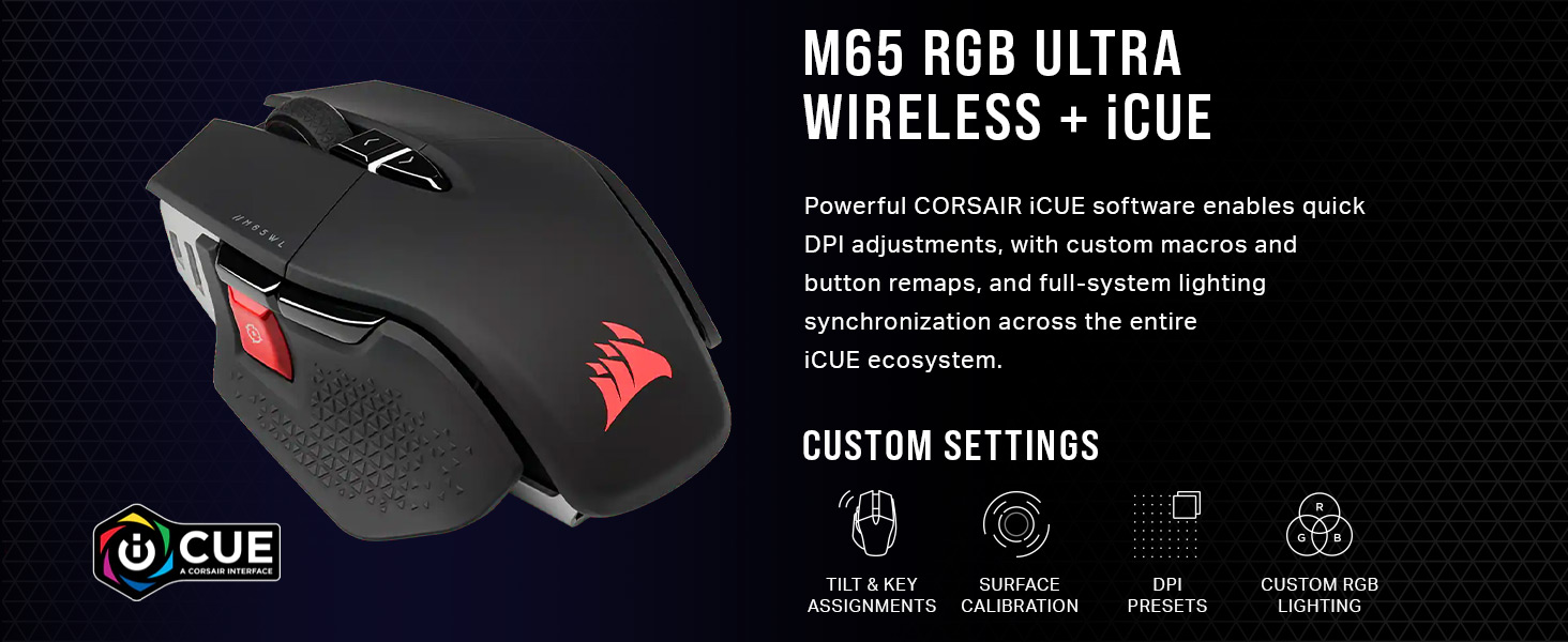 rgb gaming mouse, DPI adjustment, TILT & KEY ASSIGNMENTS, gaming mouse