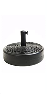 freestanding hold holder round shade square yard