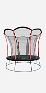 Lotus garden trampoline