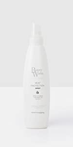 Heat protector, heat protection spray