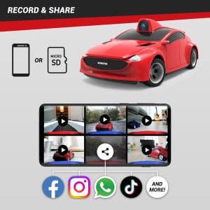 Real Racer FPV RC Car Fast remote control car app controlled Toy Boys aged 8+ enabled connected
