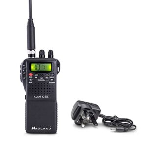 Midland C1267 Alan 42 DS - CB Radio Portable Transceiver AM/FM Multi Band for All European Union Countries